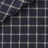 Linen Check Pattern Blue