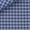 Twill Check Pattern Blue