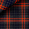 Twill Check Pattern Orange