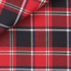 Twill Check Pattern Red