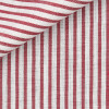 Linen Stripes Red