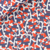 Poplin Pattern Blue