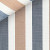 Linen Stripes Brown