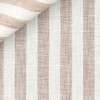 Linen Stripes Brown