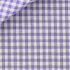 Linen Check Pattern Purple