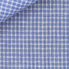 Linen Check Pattern Blue