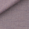 Flannel Brown Bleu Check Pattern