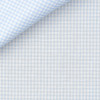 Linen Check Pattern Blue (easy care)