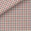 Twill Check Pattern Brown Orange