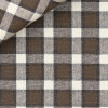 Brown Check Pattern Flannel
