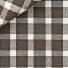 Brown Check Pattern Flannel