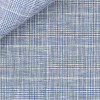 Linen Check Pattern Blue