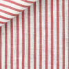Linen Stripes Red