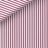 Poplin Stripes Burgundy