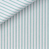 Poplin Stripes Bleu Green