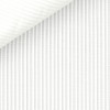 Plissé Plain White
