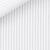 Plissé Plain White