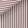 Poplin Stripes Brown