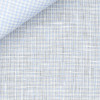 Linen Check Pattern Blue