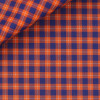 Twill Check Pattern Orange
