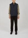 Navy Sleeveless Vest