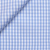 Poplin Check Pattern Blue White