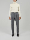 Medium Grey Flannel Trousers