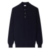 Navy Blue Polo knitwear