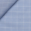 Popeline Check Pattern Blue