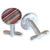 Cufflink Multicolor Stripes