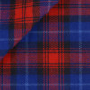 Twill Check Pattern Blue Red