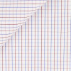 Poplin Check Pattern Blue Bordeaux