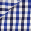 Twill Check Pattern Blue