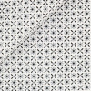 Poplin Pattern Black Grey