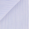 Poplin Stripes Blue White