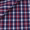 Twill Check Pattern Blue Red