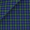 Oxford Check Pattern Blue Green