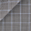 Twill Check Pattern Black Blue