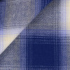 Twill Check Pattern Blue