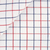 Twill Check Pattern Red Blue