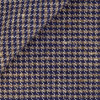 Chambray Hound's-tooth Blue Brown