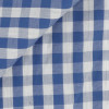 Poplin Check Pattern Blue