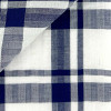 Seersucker Check Pattern Blue