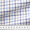 Twill Check Pattern Blue