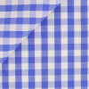 Poplin Check Pattern Blue