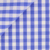 Poplin Check Pattern Blue