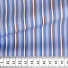 Poplin Stripes Blue Brown