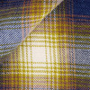 Flannel Check Pattern Beige Orange