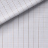 Poplin Check Pattern Grey Brown