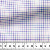 Poplin Check Pattern Blue White